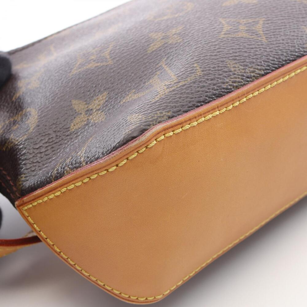 Louis Vuitton Monogram Leather Shoulder Bag Trotteur Brown Canvas - Picture 5 of 9